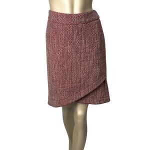 Chanel Tweed Wool Wrap Skirt Sz.44